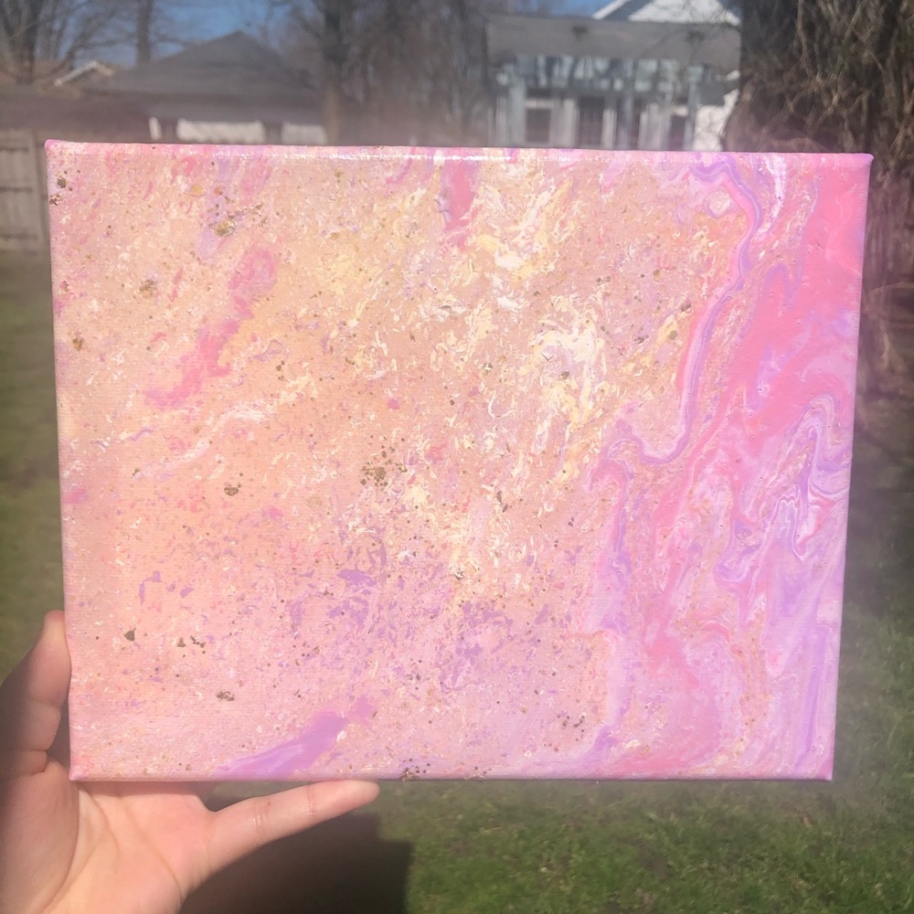 Pour Paint Canvas